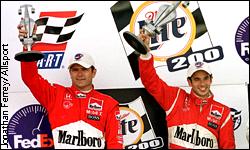 Gil de Ferran and Helio Castroneves