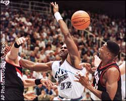 Karl Malone, Arvydas Sabonis, Scottie Pippen