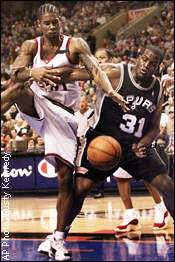 Larry Hughes, Malik Rose