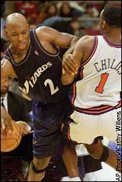 Mitch Richmond and Chris Childs