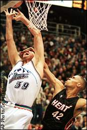 P.J. Brown, Greg Ostertag