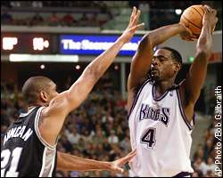 Chris Webber, Tim Duncan