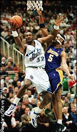 Robert Horry, Karl Malone