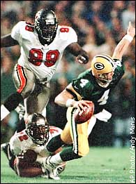 Brett Favre, Chidi Ahanotu , Warren Sapp