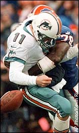 Damon Huard and Bruce Smith