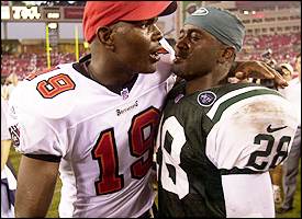 Keyshawn Johnson and Curtis Martin