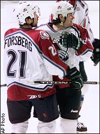 Adam Deadmarsh, Peter Forsberg