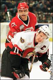 Daniel Alfredsson, Sean Hill