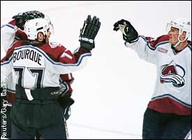 Ray Bourque, Milan Hejduk