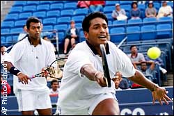 Bhupathi and Paes