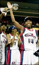 Cynthia Cooper, Tammy Jackson and Tina Thompson